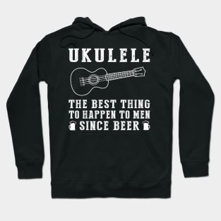 Strumming Smiles: 'Ukulele - Better Than Beer & Wine' Funny T-Shirt Hoodie